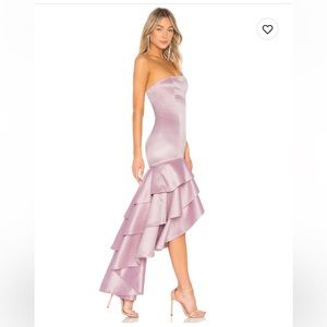 GORG. NWT heavy High Low Lovers and Friends Imogen Gown